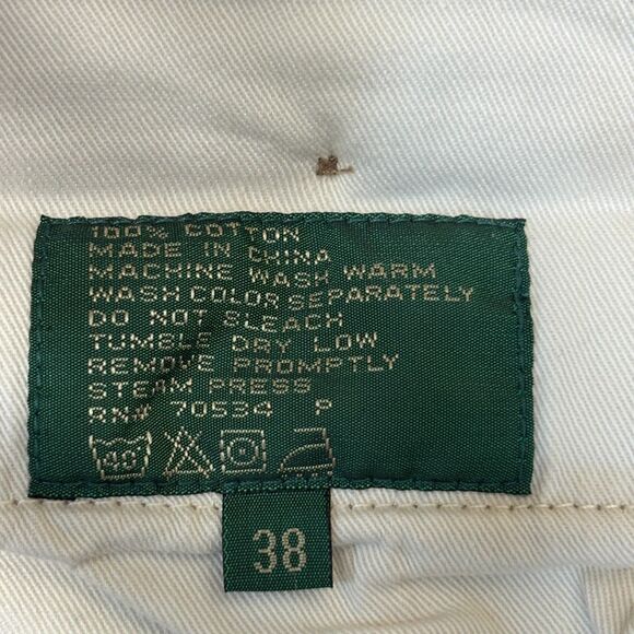 Vintage Orvis Men Khaki Canvas Field Work Pants Size 38 (38x31) Cotton D050 -1 - Picture 10 of 16